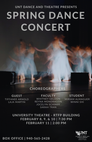 Spring Dance Concert Poster